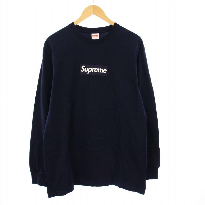 Supreme シュプリーム SUPREME BOX LOGO L/S TEE NYV ボックス
