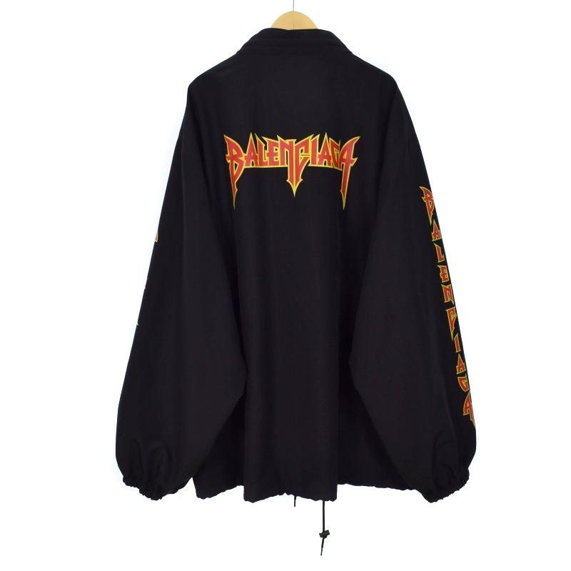 BALENCIAGA バレンシアガ 22SS メタルロゴ ウィンドブレーカー BALENCIAGA バレンシアガ 22SS メタルロゴ ウィンドブレーカー
