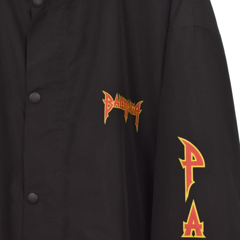 BALENCIAGA バレンシアガ 22SS メタルロゴ ウィンドブレーカー BALENCIAGA バレンシアガ 22SS メタルロゴ ウィンドブレーカー