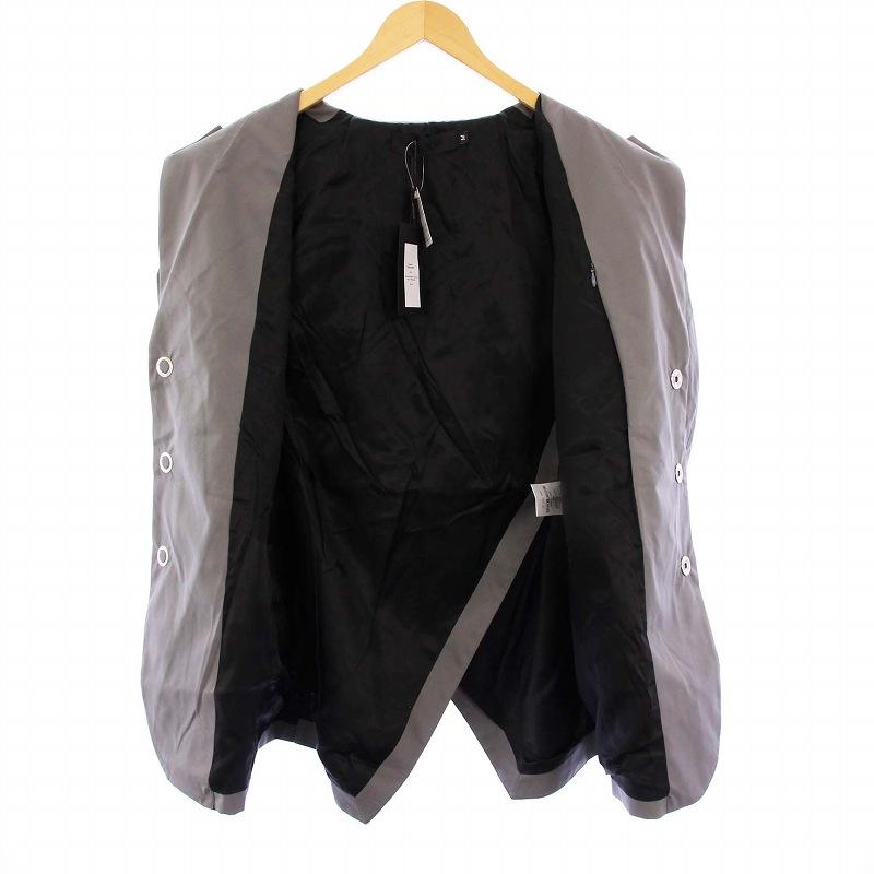 【中古】未使用品 シュープ SHOOP PETAL BLAZER テーラードジャケット ブレザー M グレー SH24112001 ☆AA★ メンズ 未使用品 シュープ SHOOP PETAL BLAZER テーラードジャケット ブレザー