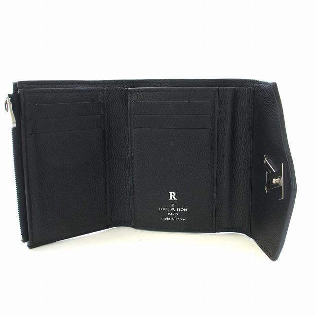 ルイヴィトン ポルトフォイユ マイロックミー コンパクト 折り財布 ブラック LOUIS VUITTON（ルイ・ヴィトン） ポルトフォイユ マイロックミー