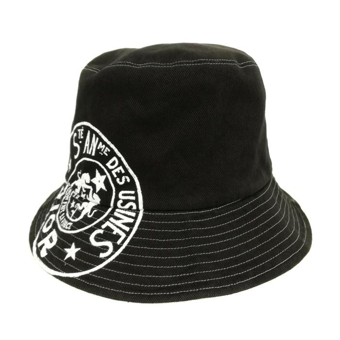 【中古】クリスチャンディオール Christian Dior Dior Union ボブハット バケットハット 57 黒 ブラック 24BTI923E130 Christian Dior（クリスチャン・ディオール） Christian Dior Dior