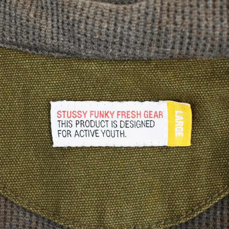 STUSSY（ステューシー） STUSSY FUNKY FRESH GEAR DUCK WORK JACKET