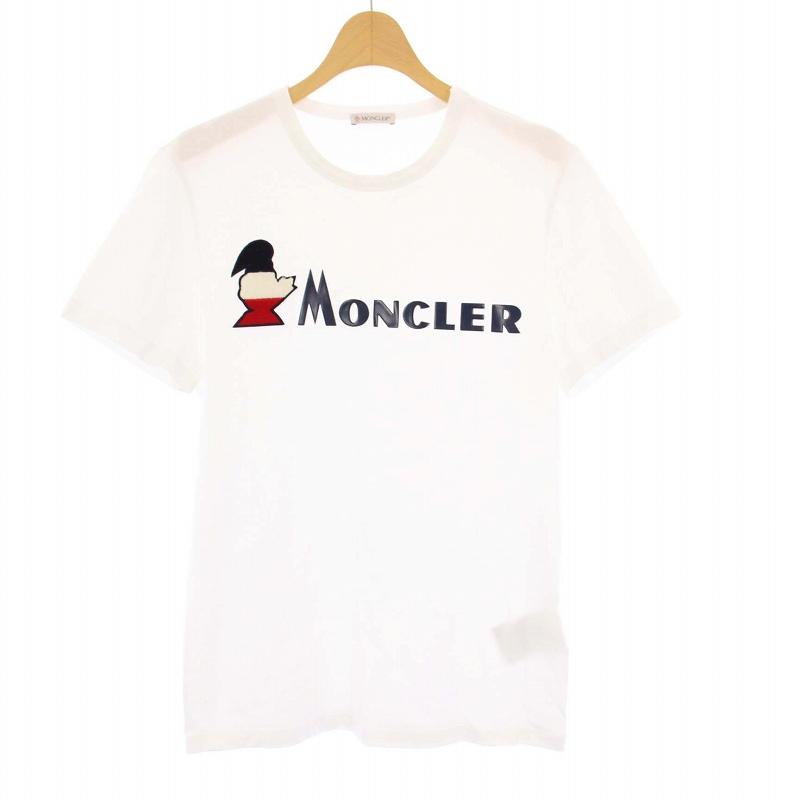 MONCLER モンクレール MAGLIA T-SHIRT Tシャツ カットソー 半袖 ロゴ S 