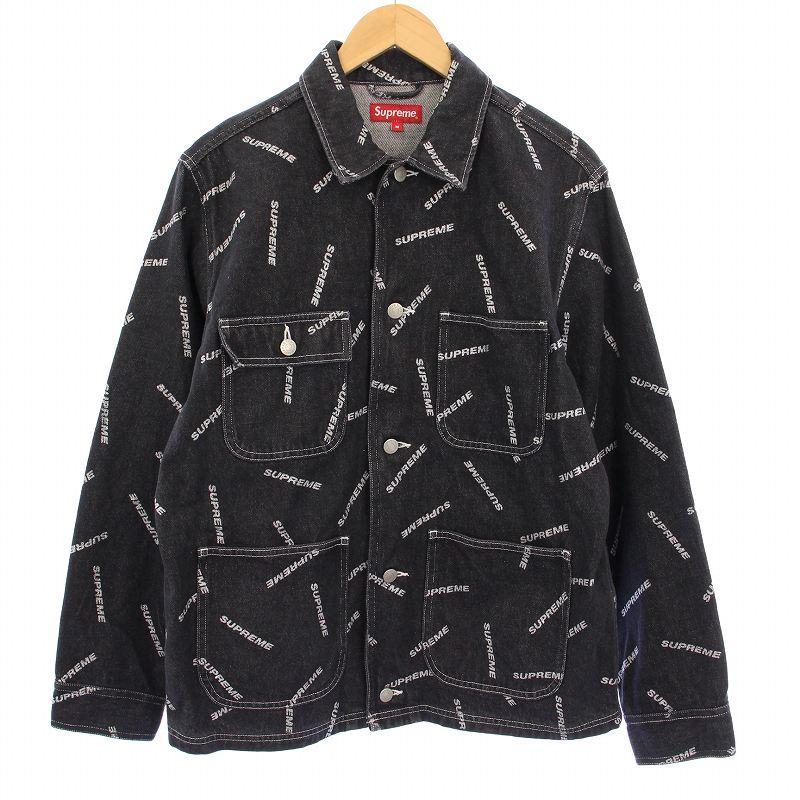 Supreme（シュプリーム） SUPREME 17SS denim logo chore coat デニム
