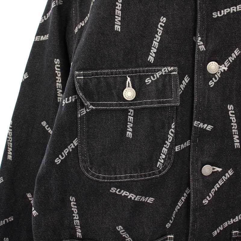Supreme（シュプリーム） SUPREME 17SS denim logo chore coat デニム
