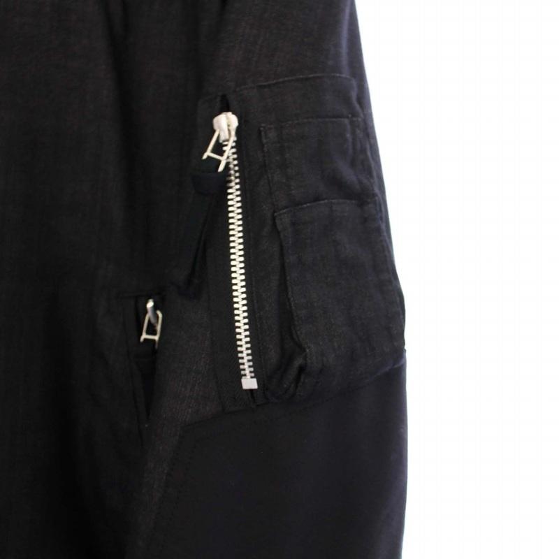コムデギャルソンオム 23AW ESTER NYLON MA-1 中綿ジャケット ブルゾン 