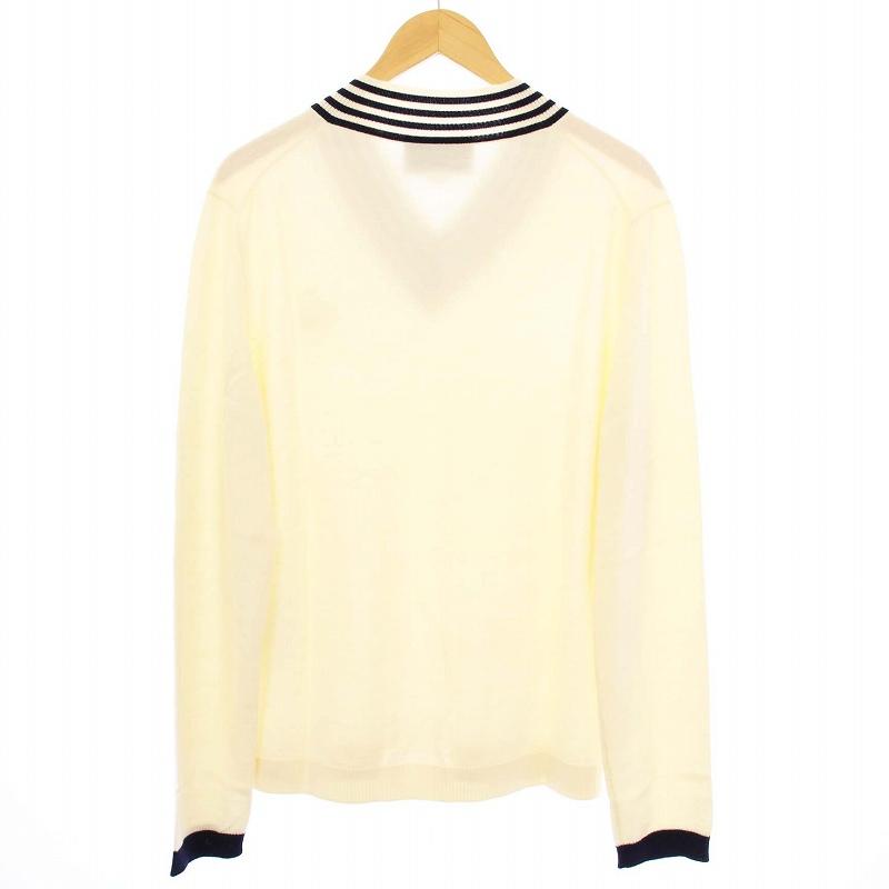 GUCCI グッチ 19AW BEE刺繍 Vネック ニット セーター 長袖 L  