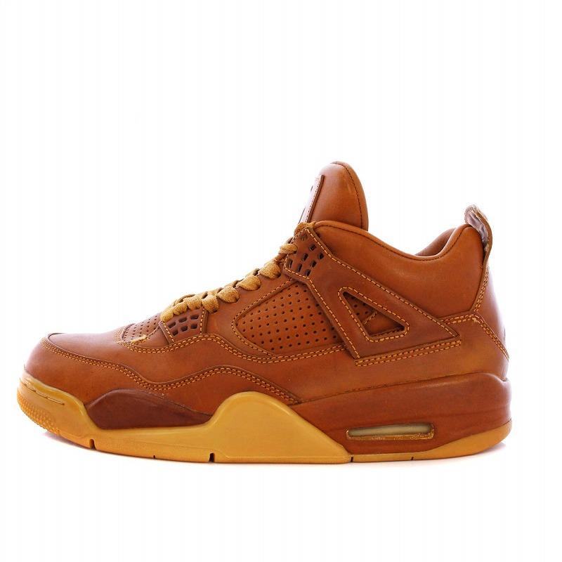 NIKE（ナイキ） NIKE AIR JORDAN 4 RETRO Ginger Wheat エア