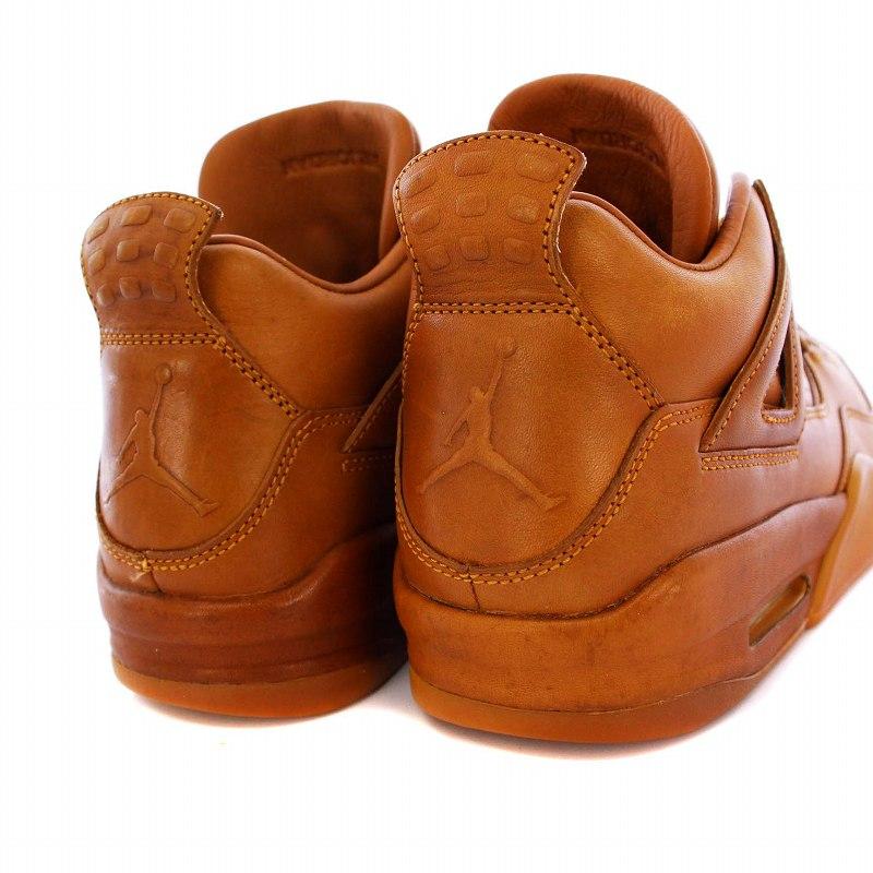 NIKE（ナイキ） NIKE AIR JORDAN 4 RETRO Ginger Wheat エア
