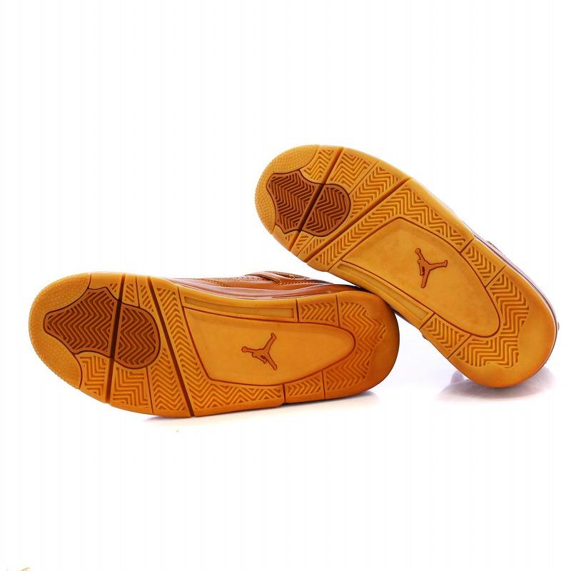 NIKE（ナイキ） NIKE AIR JORDAN 4 RETRO Ginger Wheat エア