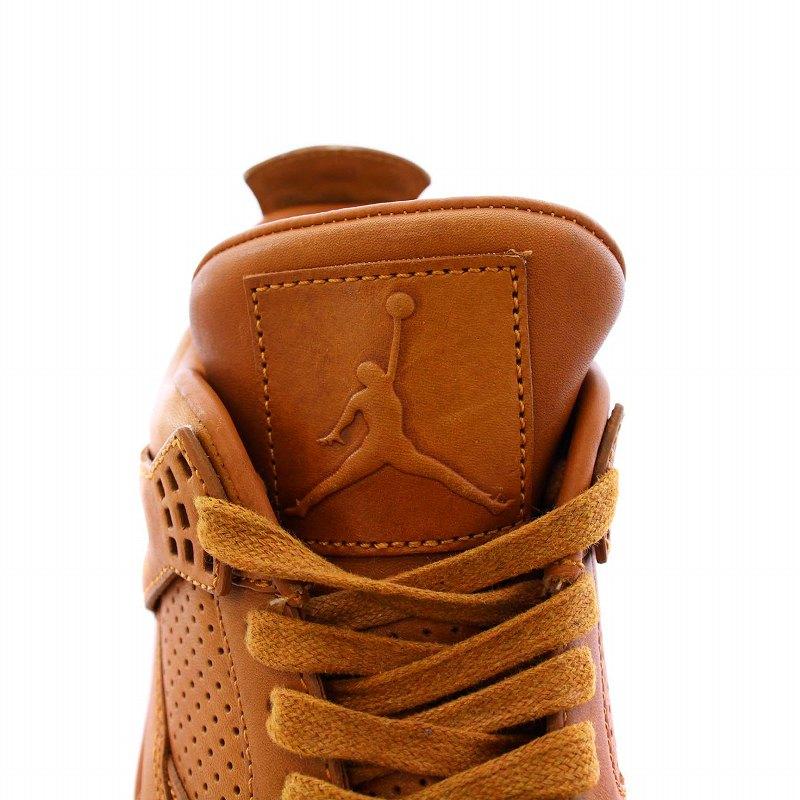 NIKE（ナイキ） NIKE AIR JORDAN 4 RETRO Ginger Wheat エア