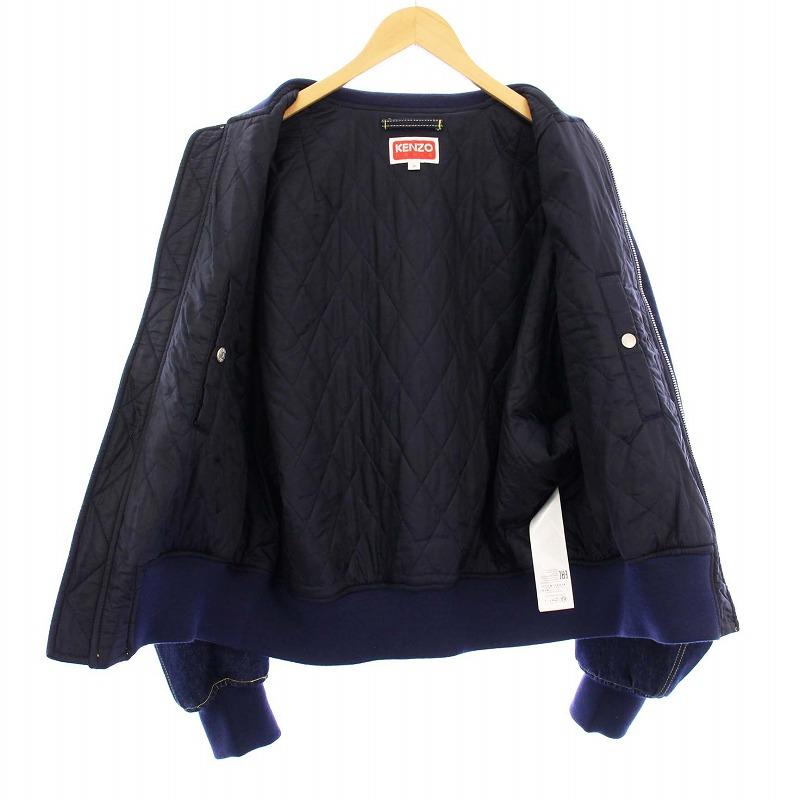 希少　KENZO JEANS ボンバージャケット ブルゾン　ビーズロゴ Kenzo ボンバージャケット | ブルー | FARFETCH JP