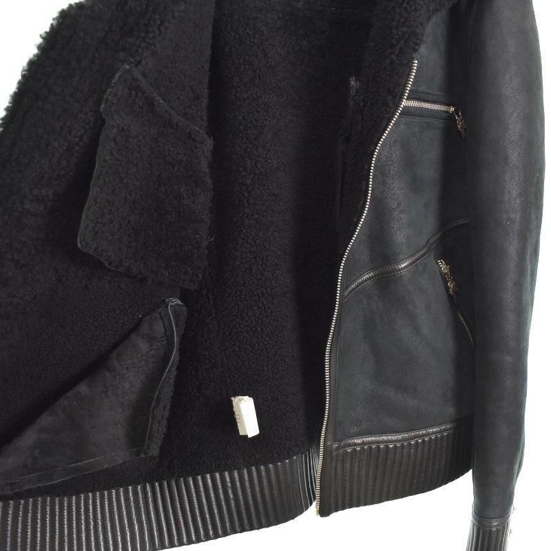 CHROME HEARTS クロムハーツ シアリング ボンバー ムートン