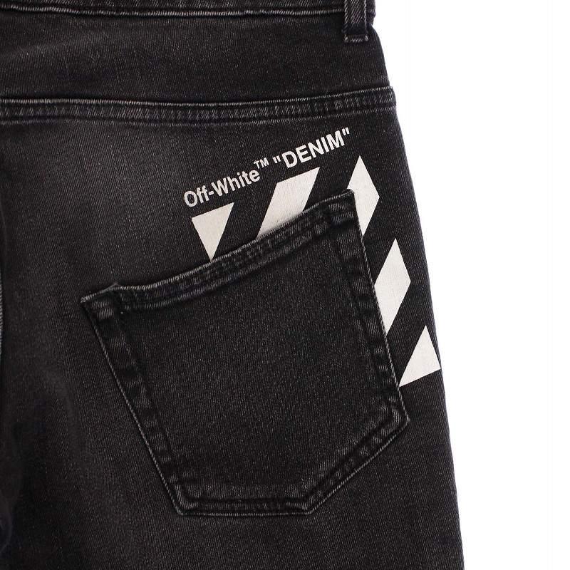 オフホワイト OFF WHITE Skinny Regular Lenght デニムパンツ