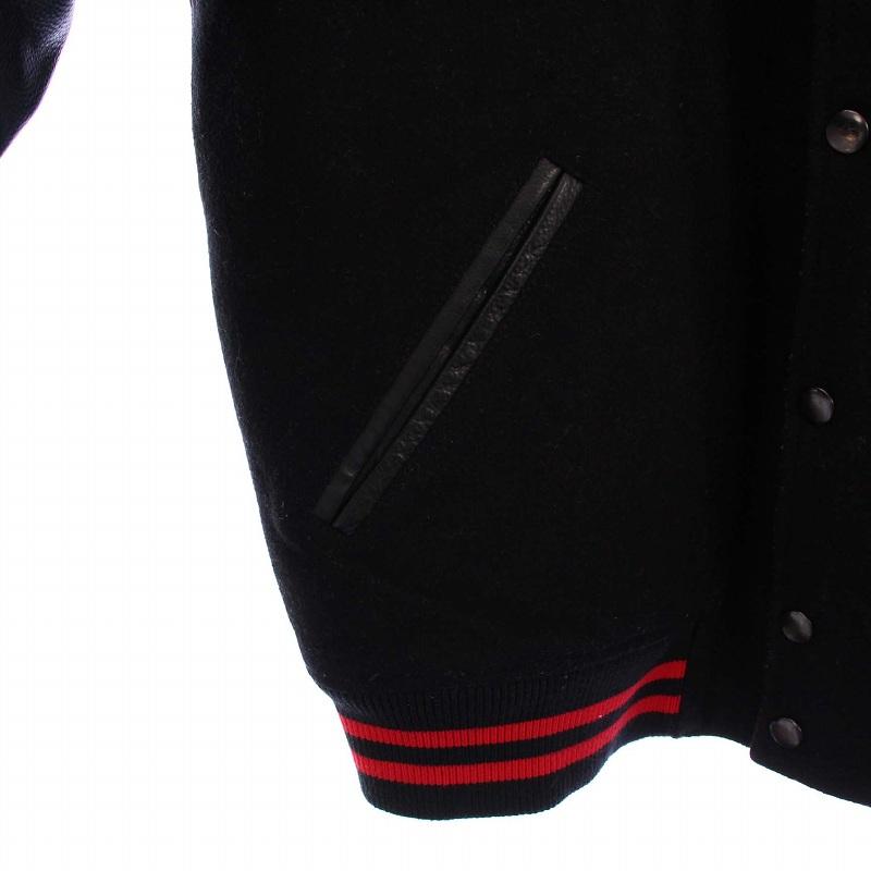 アリクス ALYX LOGO VARSITY JACKET BLACK ロゴバーシティジャケット  