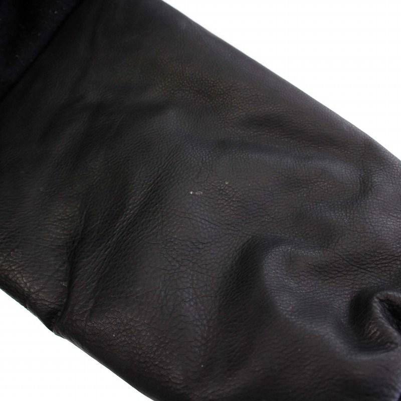 アリクス ALYX LOGO VARSITY JACKET BLACK ロゴバーシティジャケット