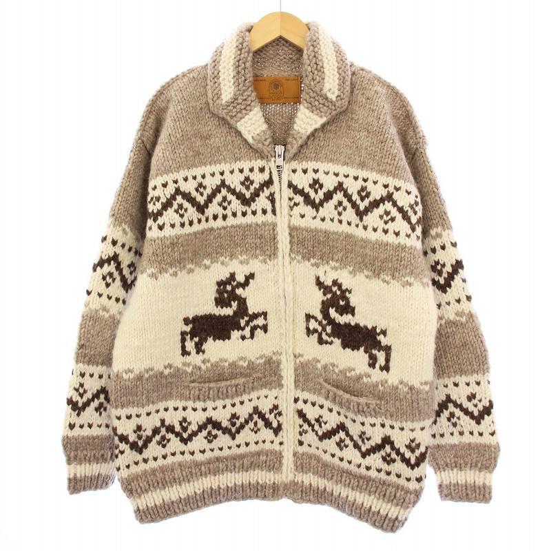 カナディアンセーター CANADIANSWEATER カウチンニット カーディガン 