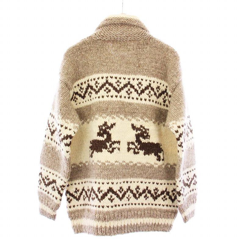 カナディアンセーター CANADIANSWEATER カウチンニット カーディガン 