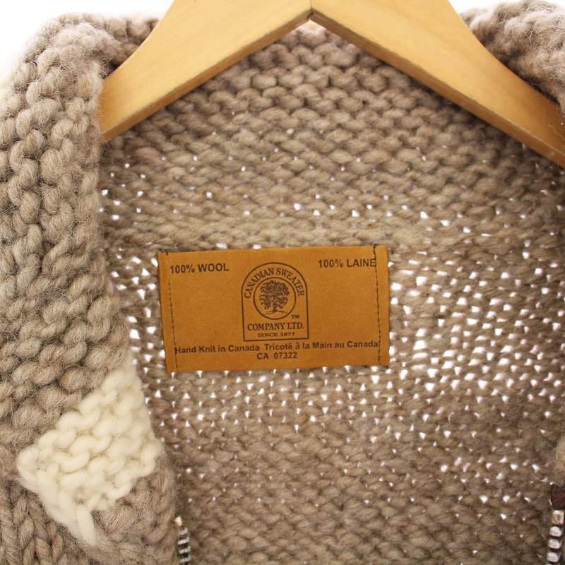 カナディアンセーター CANADIANSWEATER カウチンニット カーディガン 
