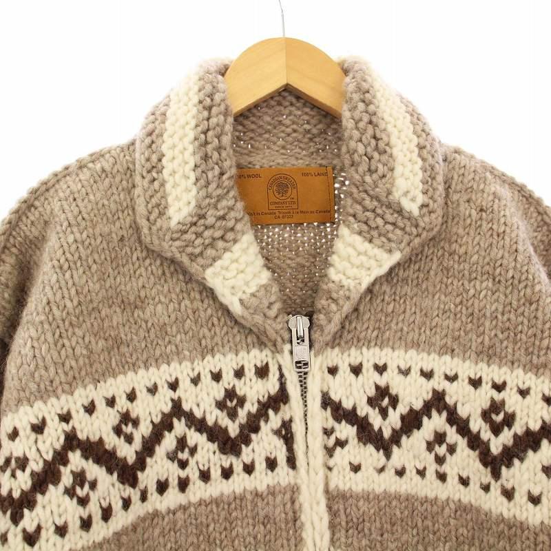 カナディアンセーター CANADIANSWEATER カウチンニット カーディガン 