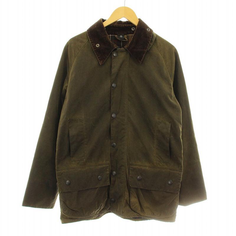 Barbour オリーブ アウター コーデュロイ襟 Barbourオリーブグリーン コーデュロイ襟 ジャケット