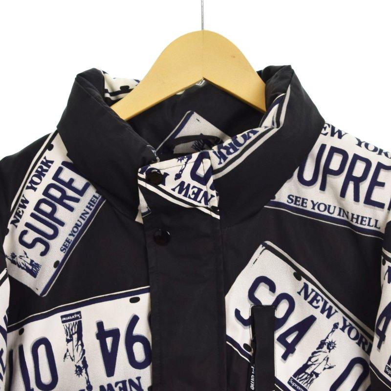 Supreme（シュプリーム） SUPREME 17FW License Plate Puffy Jacket