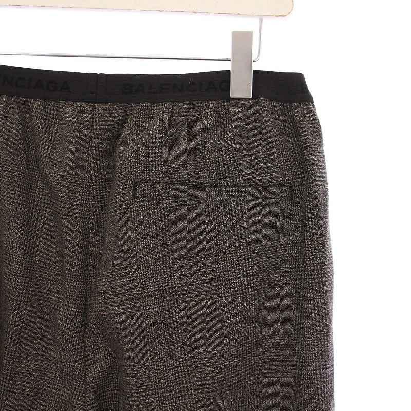 BALENCIAGA バレンシアガ WARDROBE Elastic Pants ワイドパンツ BALENCIAGA バレンシアガ WARDROBE Elastic Pants ワイドパンツ
