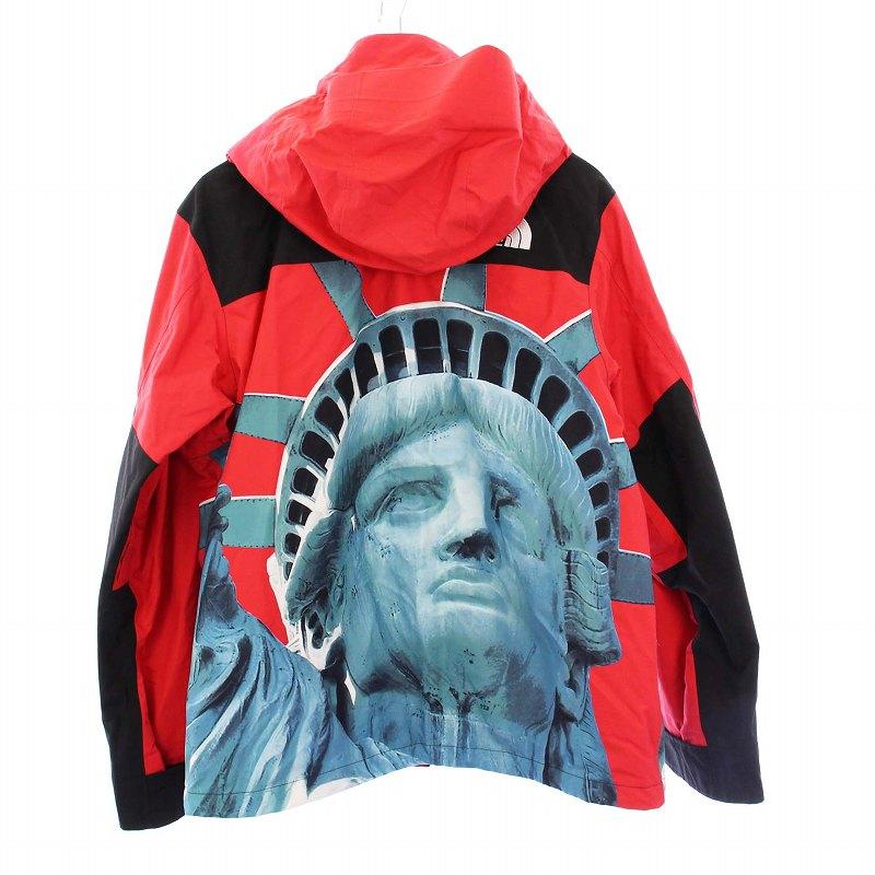 【中古】SUPREME THE NORTH FACE 19AW Statue of Liberty Mountain Jacket ジャケット マウンテンパーカー NP61902I THE NORTH FACE（ザ ノースフェイス） シュプリーム 19AW Statue of