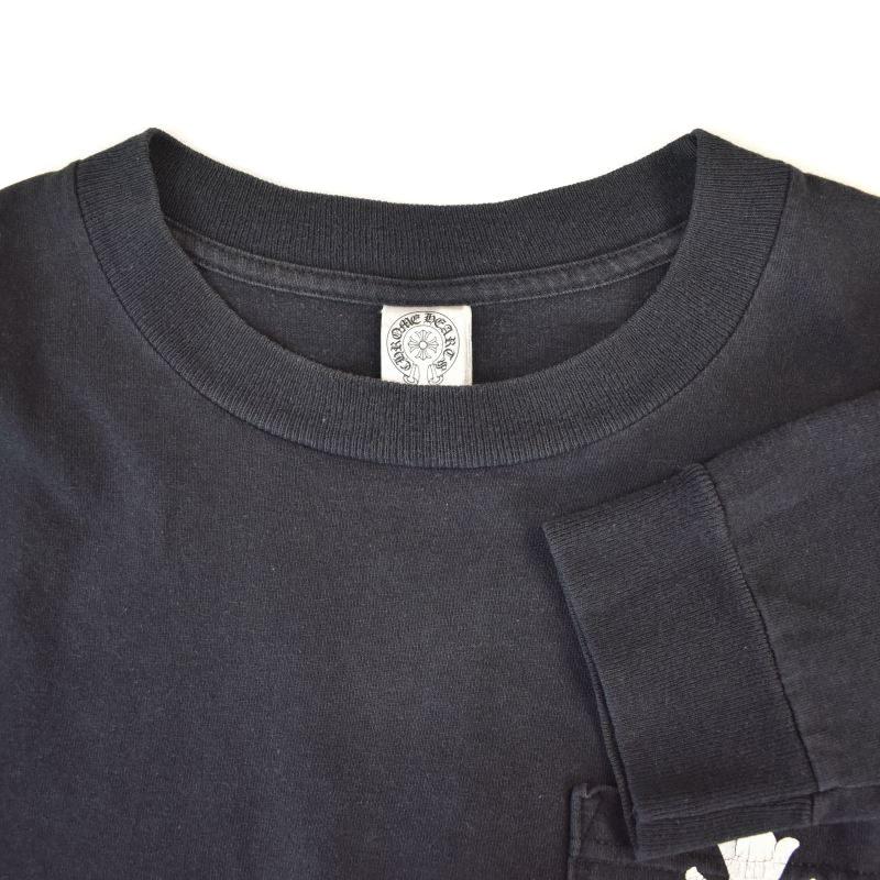 CHROME HEARTS クロムハーツ セメタリ―クロス プリント ロンT CHROME HEARTS クロムハーツ セメタリ―クロス プリント ロンT