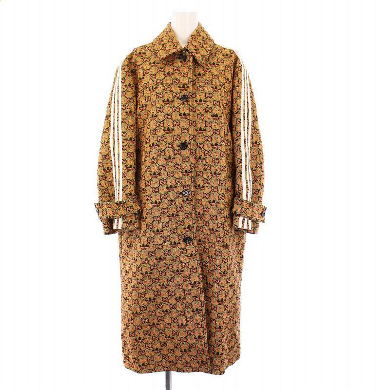 GUCCI 超美品　レア　トリコロールコート サイズ36 GUCCI（グッチ） アディダスオリジナルス GG Trefoil Coatトレフォイル