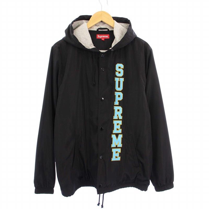 Supreme シュプリーム 17SS Vertical Logo Hooded Coaches Jacket  
