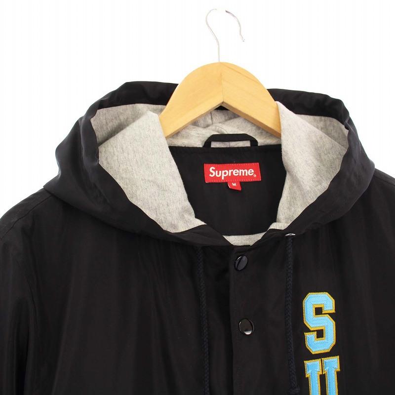 Supreme シュプリーム 17SS Vertical Logo Hooded Coaches Jacket  