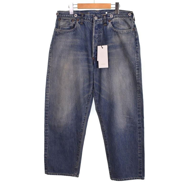 A.PRESSE No.22 Washed Wide Denim Pants ウォッシュドワイドデニム