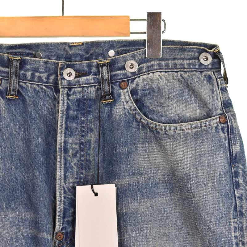 A.PRESSE No.22 Washed Wide Denim Pants ウォッシュドワイドデニム