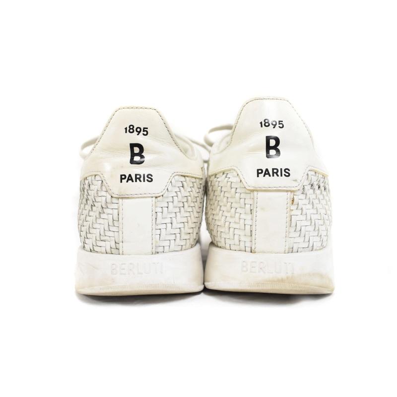 ベルルッティ Berluti Stellar braided leather sneakers