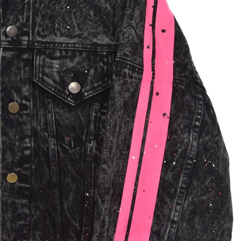 アミリ AMIRI ペイント加工 ダメージ加工 ライン Gジャン ジージャン 
