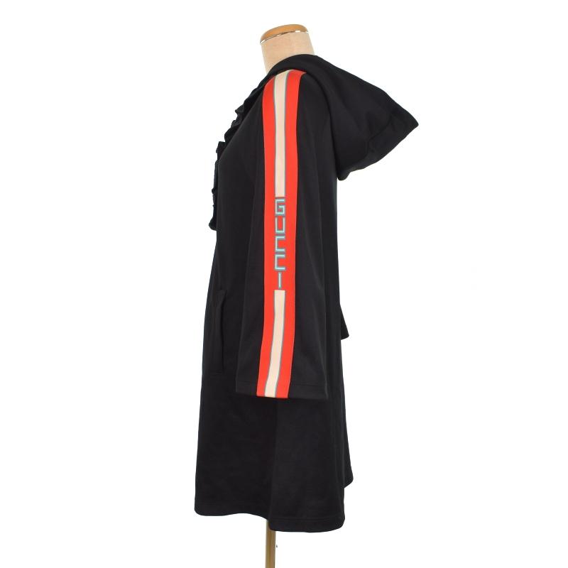 GUCCI（グッチ） GUCCI 19年製 テクニカルライン ロゴテープ フリンジ