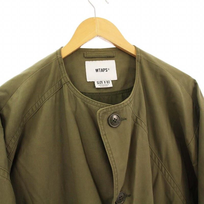 ダブルタップス WTAPS PEEP JACKET.NYCO.SATIN モッズコート 
