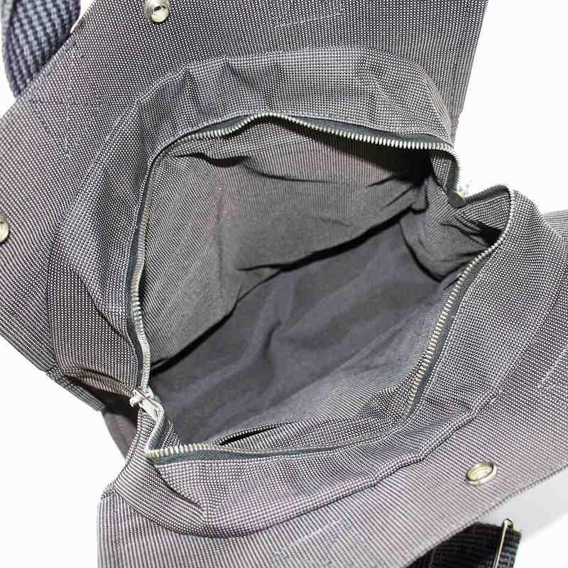 HERMES エルメス エールラインMM リュックサック デイバッグ グレー