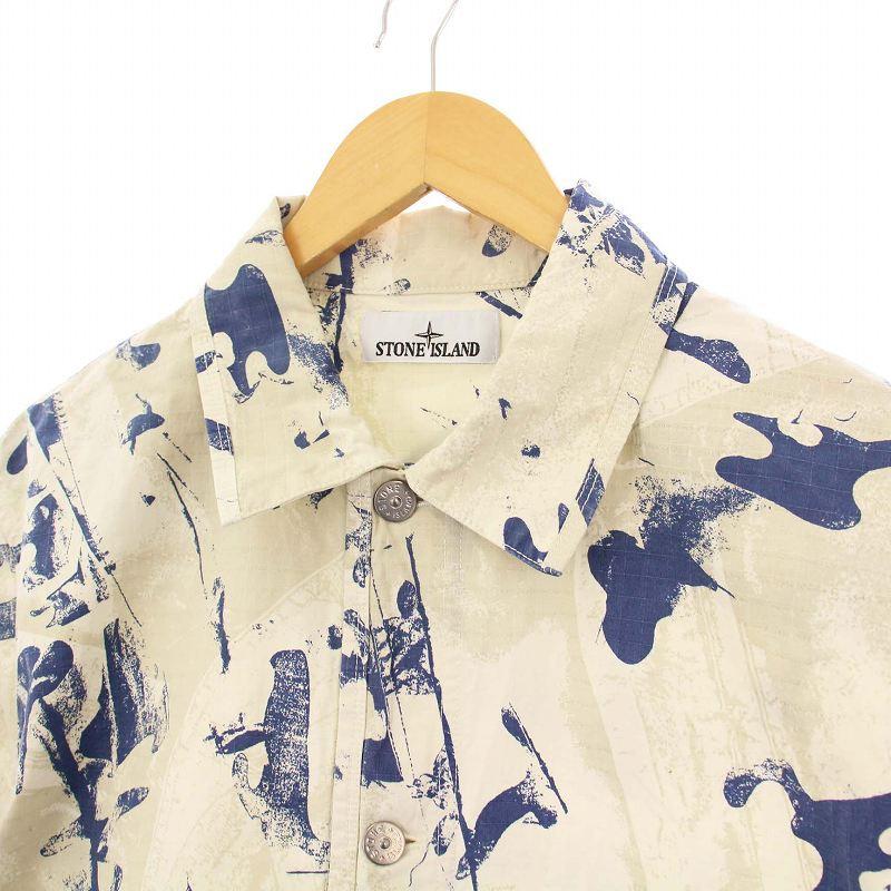 ストーンアイランド STONE ISLAND Scan Camo On Stretch Ripstop-Ovd