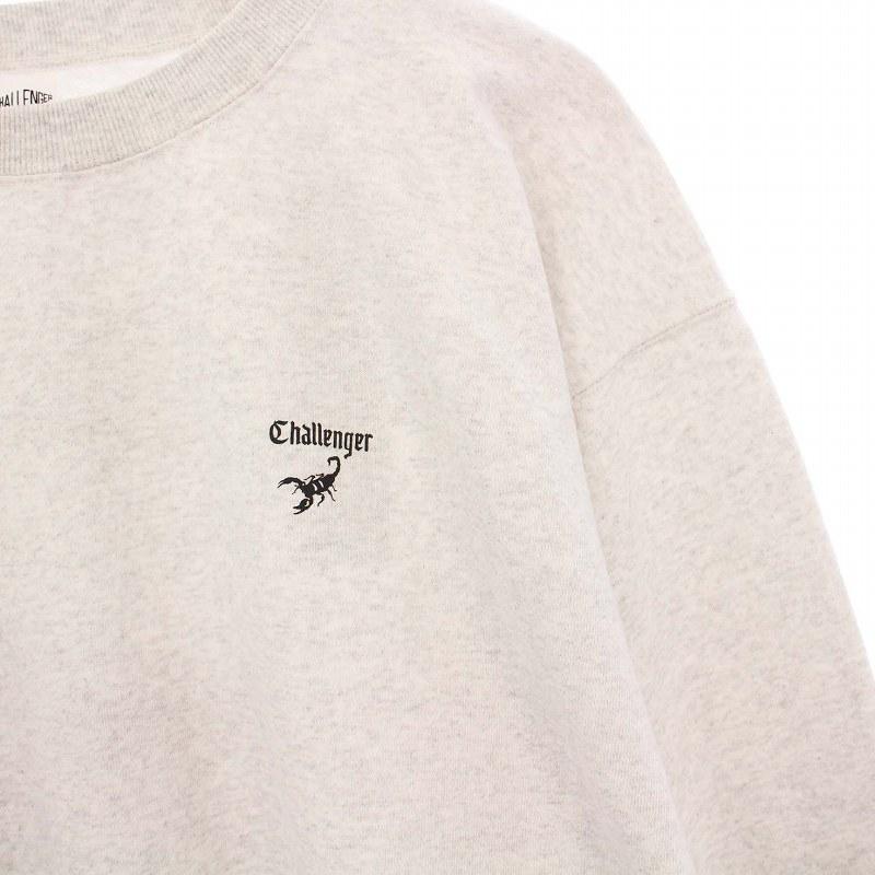 未使用品 チャレンジャー スコーピオン クルーネック スウェット