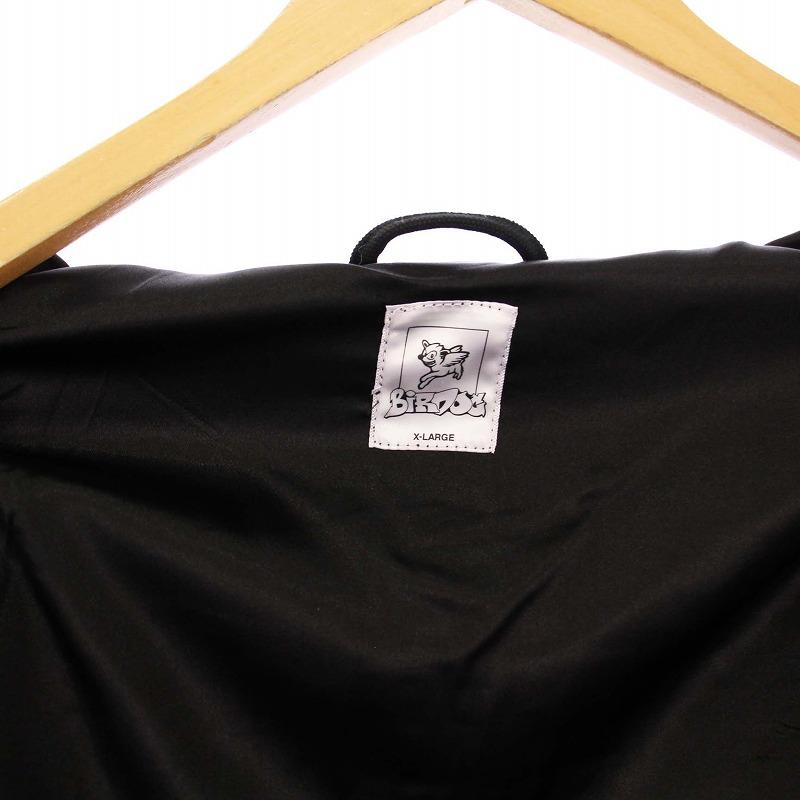 バードッグ BIRDOG ワークジャケット ブルゾン アウター ロゴ XL 黒