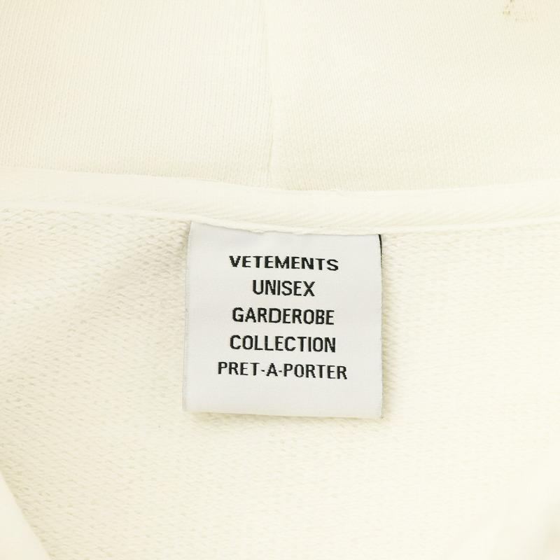 ヴェトモン VETEMENT 21SS アナーキーゴシックロゴ パーカー プル