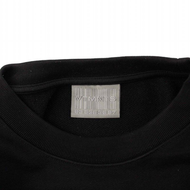 ヴェトモン VETEMENT 22SS VTMNTS BARCODE SWEATSHIRT バー