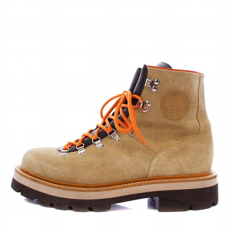 HERMES エルメス 23AW ハイク ショートブーツ レースアップ