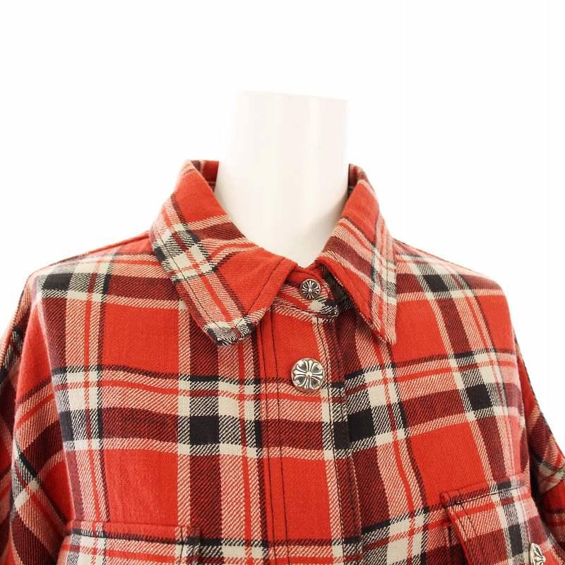 CHROME HEARTS 赤茶色 スエードジャケット CHROME HEARTS 赤茶色