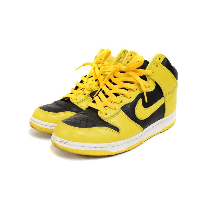 NIKE（ナイキ） NIKE Dunk High Black Varsity Maize ダンク ハイ