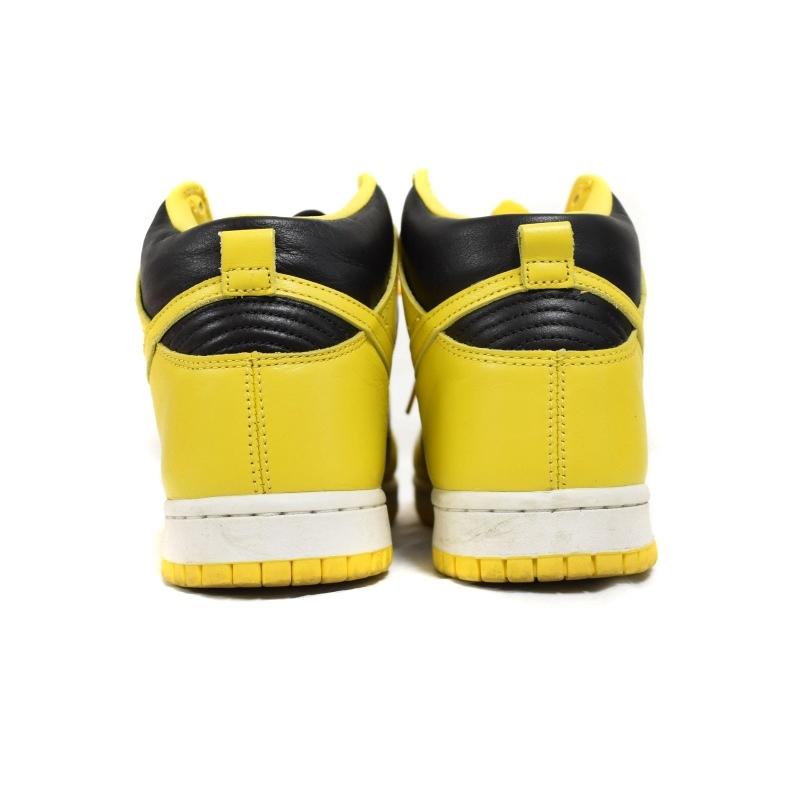 NIKE（ナイキ） NIKE Dunk High Black Varsity Maize ダンク ハイ