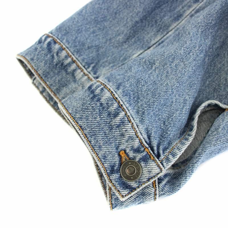 エムエスジーエム MSGM バックロゴデニムジャケット Back Logo Denim